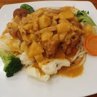 Curry Noodles ~ Aug 21 at Aunty Mena's in Wellington