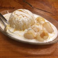 lovely tapioca dessert  at Aunty Mena's in Wellington