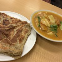 Roti cannai  at Aunty Mena's in Wellington