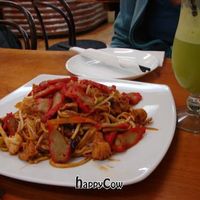 amazing lunch - delicious smoothie! at Aunty Mena's in Wellington