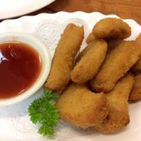 Soy nuggets at Aunty Mena's in Wellington