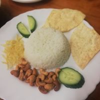Nasi Lemak (plate 2) at Aunty Mena's in Wellington