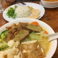 Curry at Aunty Mena's in Wellington