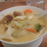 Laksa bowl at Aunty Mena's in Wellington