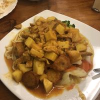 Curry noodle at Aunty Mena's in Wellington