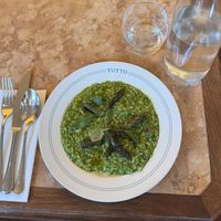 WILD GARLIC RISOTTO  at Tutto  in Brighton