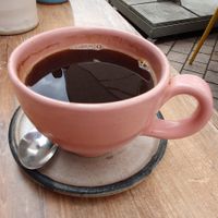 Long black at Farm Girl in South West London