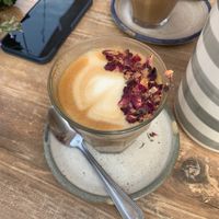 Rose Latte   at Farm Girl in South West London
