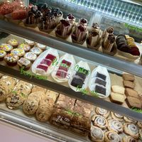 Dessert case  at Vegan Scoops in Orlando