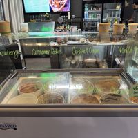 Lots of ice cream options   at Vegan Scoops in Orlando