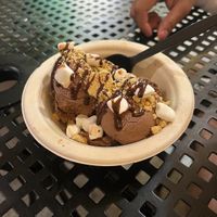 campfire sundae at Vegan Scoops in Orlando
