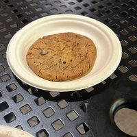 choc chip cookie at Vegan Scoops in Orlando