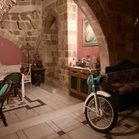 Inside area at Hamam Cafe in Rhodes