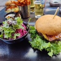 Mr. Bean Burger at Pascals BBQ'n'More in Schwaz