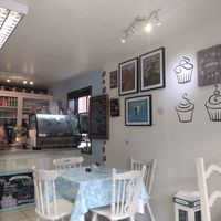 Cosy warm vibes indoors at Sugarloaf Cafe in Cork