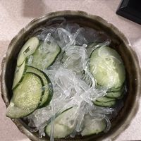 Macarrão de feijão verde com pepino  at Restaurante Yamaga - やまが in Sao Paulo