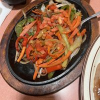 Veggie fajitas  at Chapala Mexican Restaurant in Pocatello