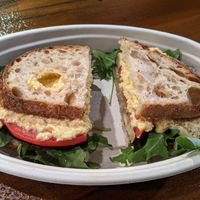 Eggplant Agro Dolce Sandwich at Sia's in Pittsburgh