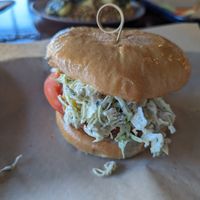 Blackened "chicken" sandwich. Very well executed. at Sia's in Pittsburgh