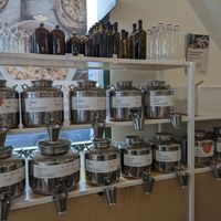 liquid bulk items at GoodFor Wholefoods Refillery in Christchurch