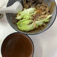 Omnimeat bak Chor mee 7/10- lack of crispy element and soup is quite shallow  at Jia You Vegetarian - 泇佑素食 in East Singapore