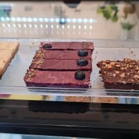 Vegan raw cakes at Baranka in Sopron