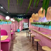 Interiors at Vegan Junk Food Bar -  L'Eixample in Barcelona