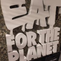 Decor at Vegan Junk Food Bar -  L'Eixample in Barcelona