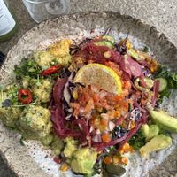 latin lover bowl  at Honest Greens - Barceloneta in Barcelona