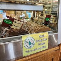Vegan fudge at Sanders Chocolate & Ice Cream Shops in Mackinac Island