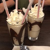 Cookie dough chocolate chip milkshake  at The Chicago Diner - Logan Square in Chicago