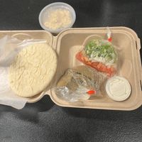 As arrived (with one of two Mac ‘n Teeze containers) with instructions on DwellSocial site  at The Chicago Diner - Logan Square in Chicago