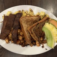 Breakfast Combo with French Toast   at The Chicago Diner - Logan Square in Chicago