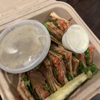 Smoked Tofu Club  at The Chicago Diner - Logan Square in Chicago