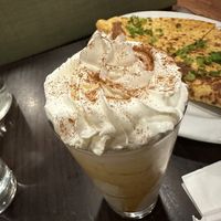 Cinnamon roll milkshake  at The Chicago Diner - Logan Square in Chicago