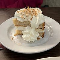 lemon coconut cake at The Chicago Diner - Logan Square in Chicago