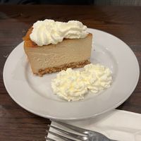 key lime cheesecake at The Chicago Diner - Logan Square in Chicago