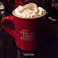 Mexican hot chocolate at The Chicago Diner - Logan Square in Chicago