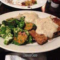 country fried steak at The Chicago Diner - Logan Square in Chicago