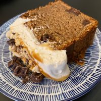 Banana y cacahuete   at Dale Café  in Madrid