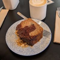 Choco y pera at Dale Café  in Madrid
