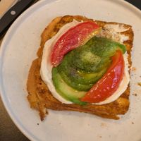 Tostada at Dale Café  in Madrid
