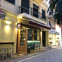 From the outside  at Kebaba in Patras