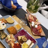 Amazing vegan platter!!  at Enoteca Cinque Sensi in La Spezia