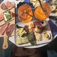15€ platter option with Aperol  at Enoteca Cinque Sensi in La Spezia