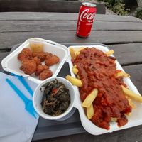 Snacks at Sblash Fish Bar in Aberdaron