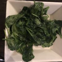 Sautéed spinach at Busboys and Poets in Hyattsville