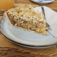 Apple cake  at GoldAmmer Café in Herrenberg