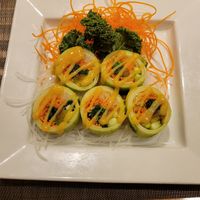 Naruto vegetable appetizer - pretty good at Sushi Thai Garden in Saratoga Springs