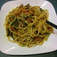 curry udon noodles at Splendid Essence in Charlottetown